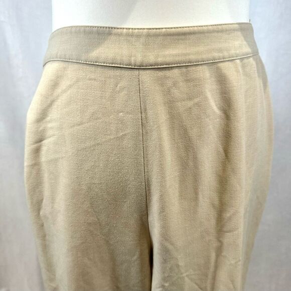 Talbots khaki color high waisted stretch dress pants size 10 - Picture 3 of 9